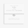 A Little Wedding Wishes Silver Plated Bracelet