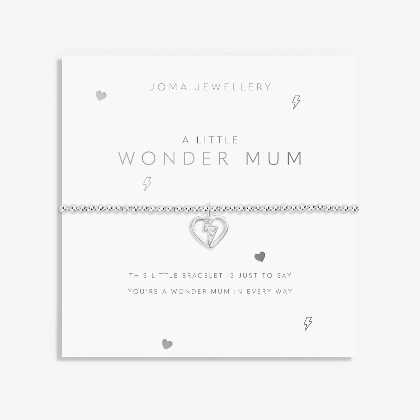 A Little Wonder Mum Silver Plated Bracelet