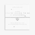 A Little You're Going To Be A Grandma! Silver Plated Bracelet