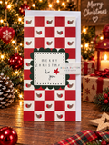 Belly Button Robins Gift Wallet Christmas Card