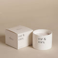 Amore Mr & Mrs Double Wick Candle