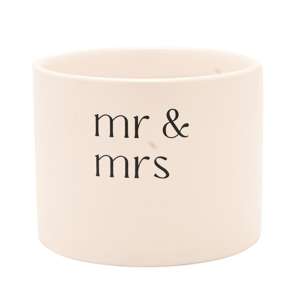 Amore Mr & Mrs Double Wick Candle
