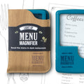 If Light up Menu Magnifier Aqua