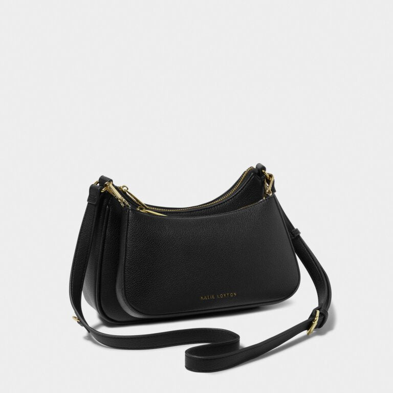 Katie Loxton Aria Scoop Crossbody Bag Black