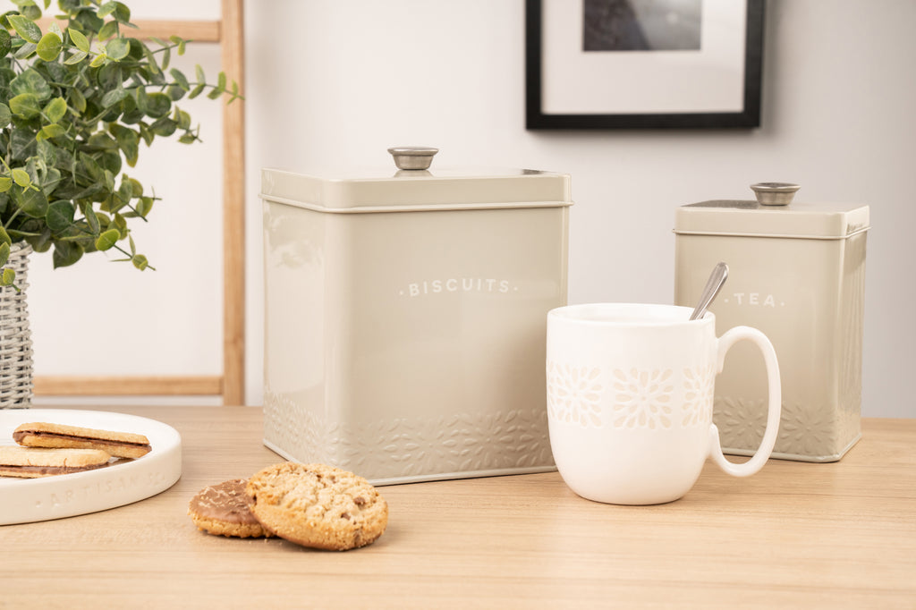 Artisan Street Cream Biscuit Storage Canister