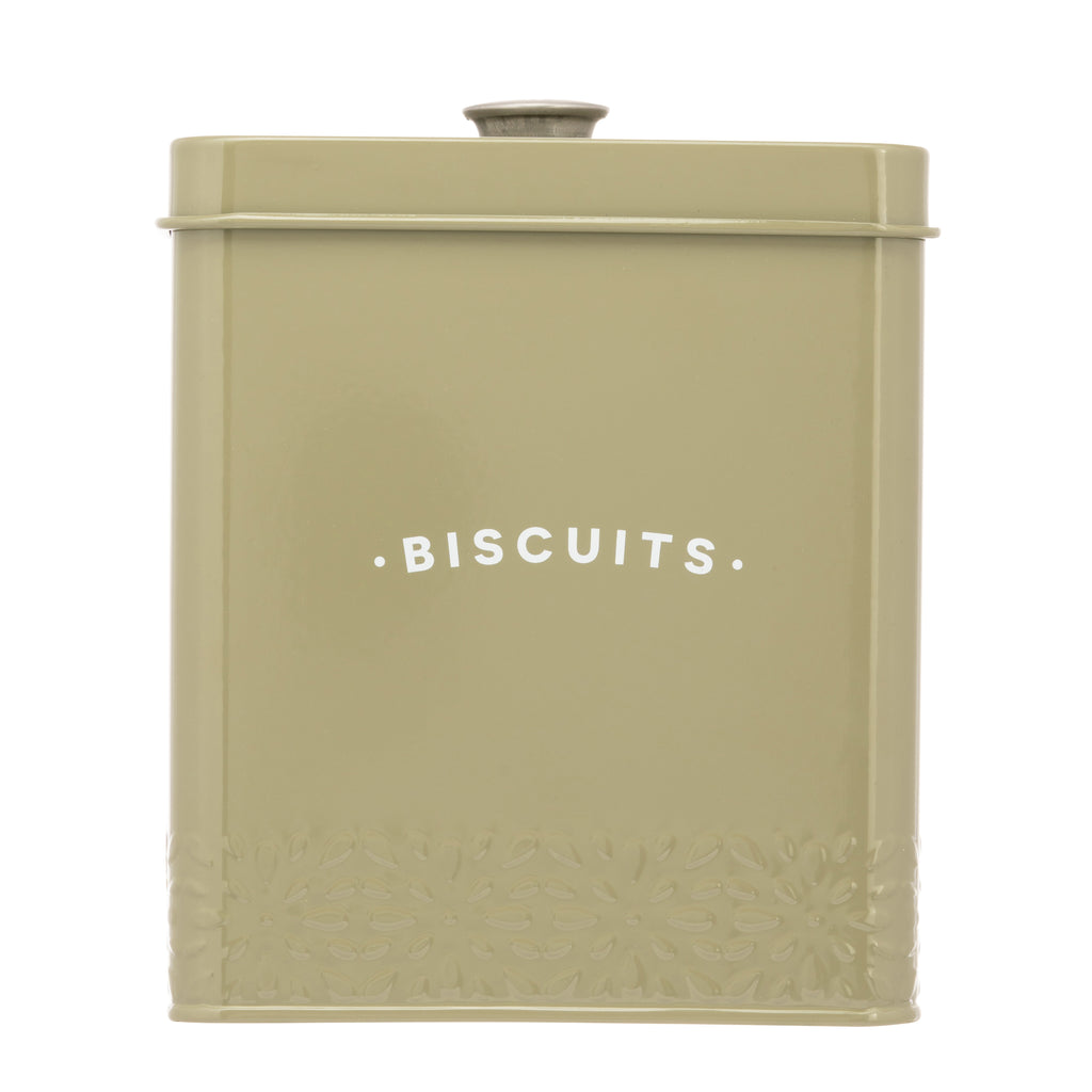 Artisan Street Moss Green Biscuit Storage Canister