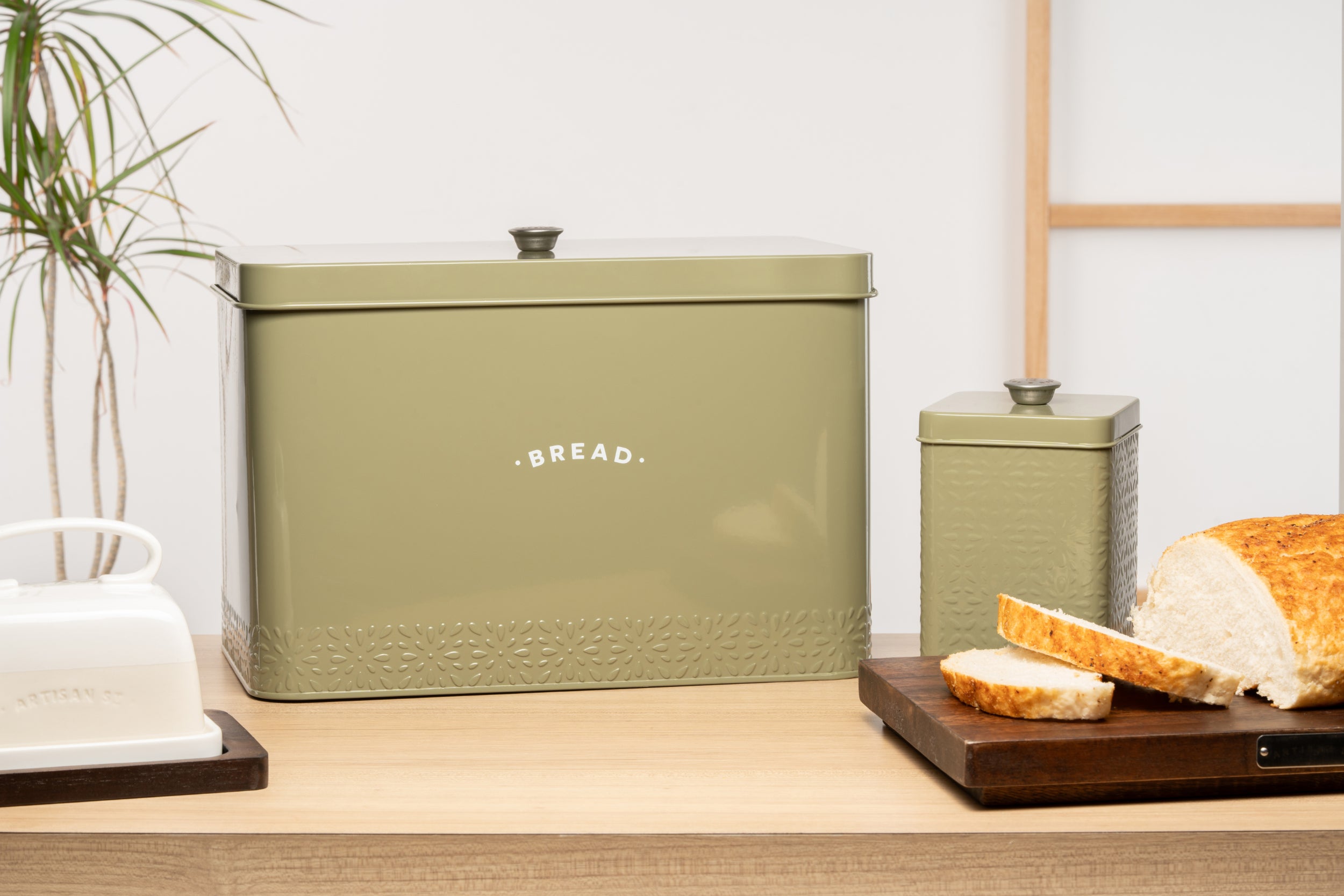 Artisan Street Moss Green Bread Storage Bin