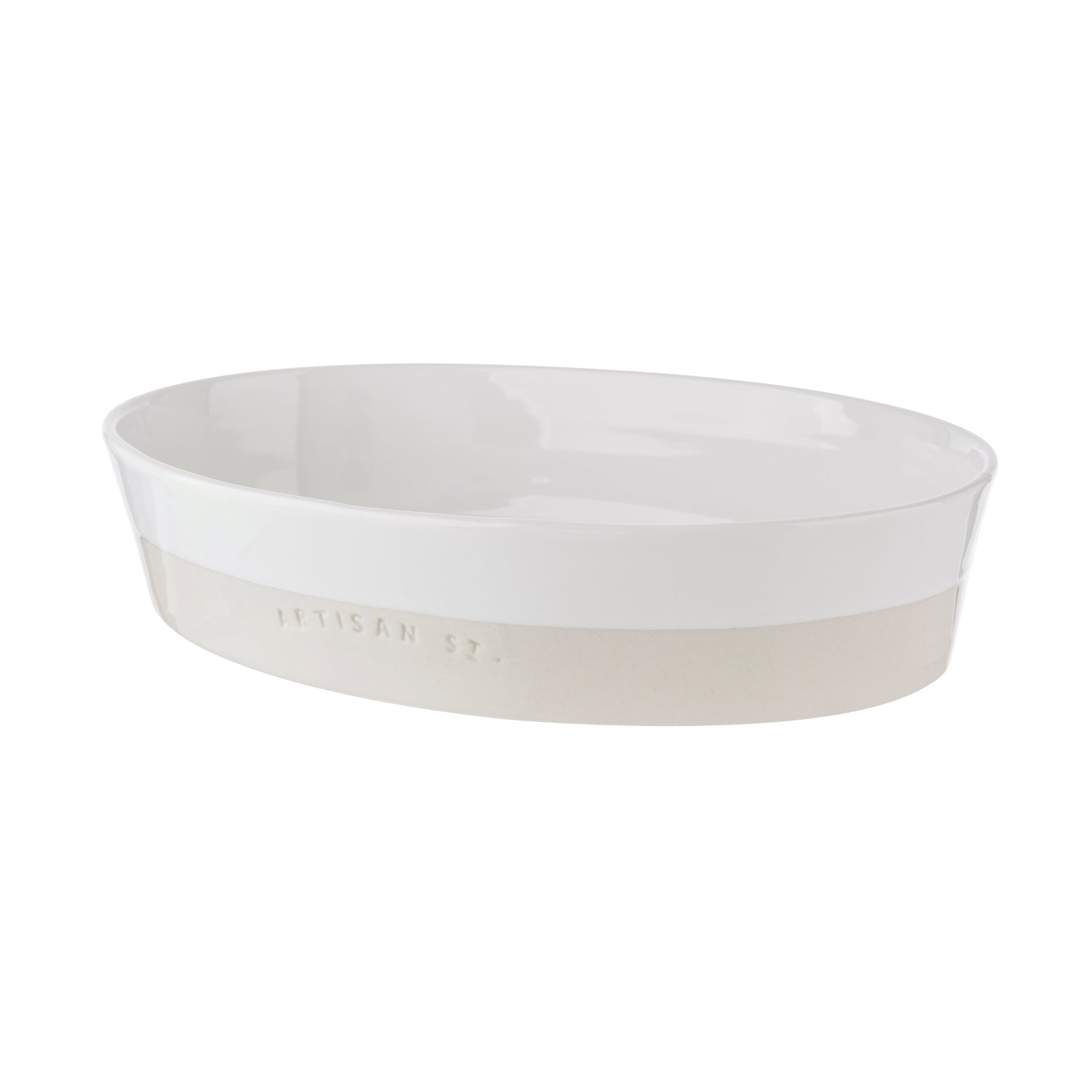 Artisan Street White 28cm Oval Roaster
