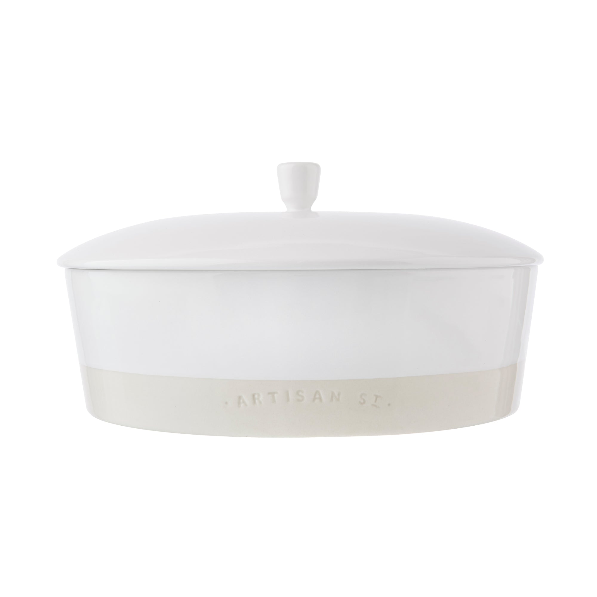 Artisan Street Shallow Lidded Dish