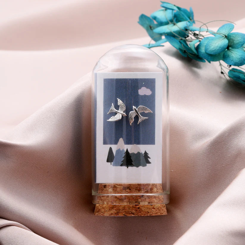 Attic Creations British Life Seagulls Silver