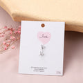 Attic Creations Card Crystal Offshoot Earrings Silver/Clear