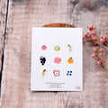 Attic Creations Card Fruit Earrings Lemon