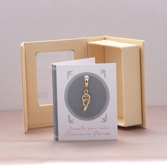 Attic Creations Charming Story 10 Simply Divine Colourful Crystal Wing