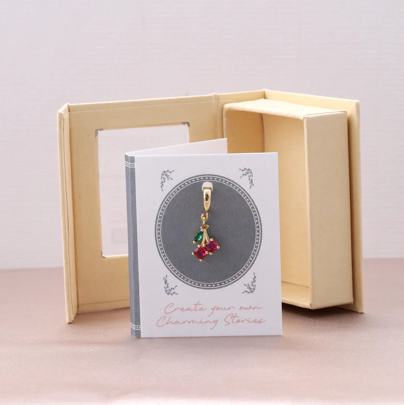 Attic Creations Charming Story 26 Fruit Power Crystal Cherry