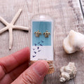 Attic Creations Turtle Earrings Gold