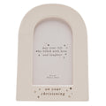 Bambino Arch Ceramic Frame Christening