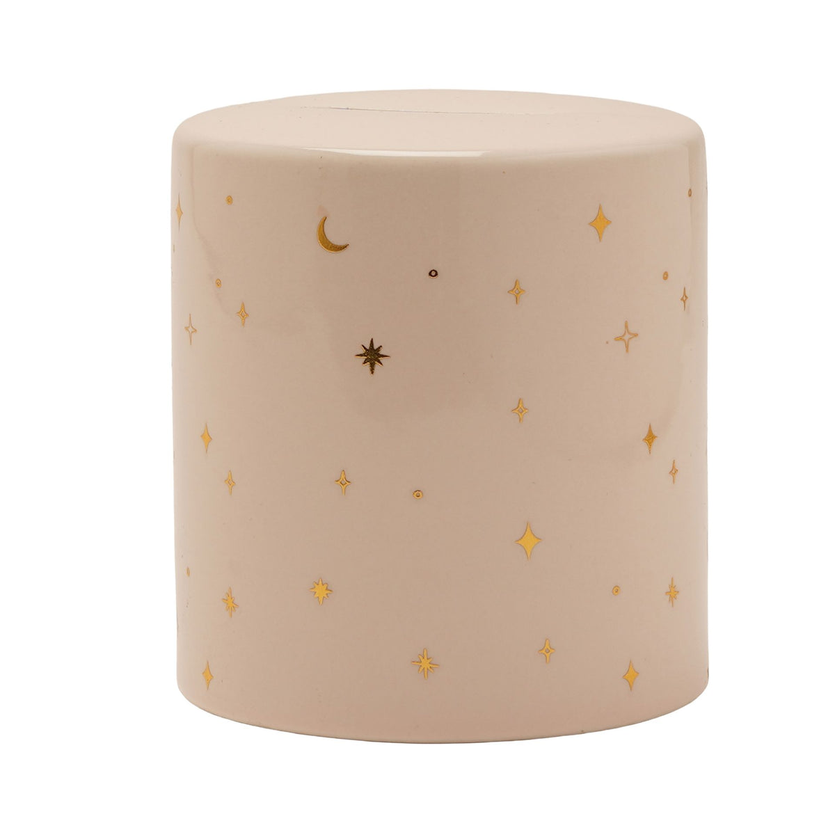 Bambino Round Money Box Ceramic On Your Christening