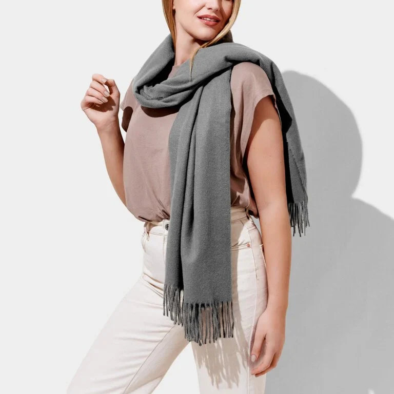 Katie Loxton Blanket Scarf Grey