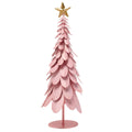 Blush Metal Christmas Tree Small