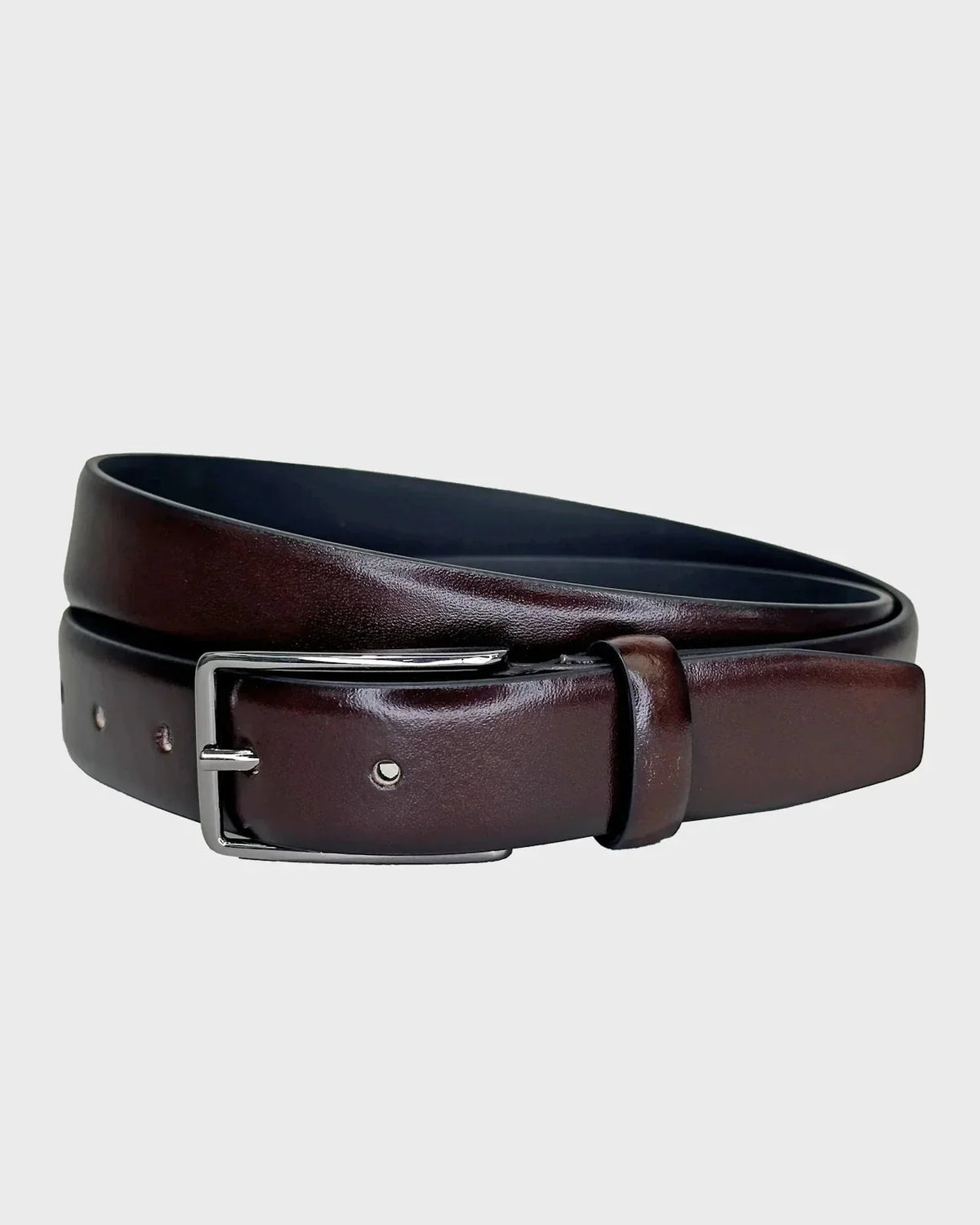 Sophos Bowden Burnished Mens Belt Brown Small