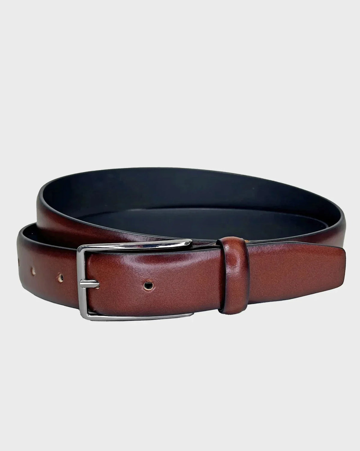 Sophos Bowden Burnished Mens Belt Tan Small