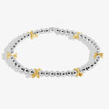 Bracelet Bar Silver Base Gold Kisses Silver & Gold Plated Bracelet