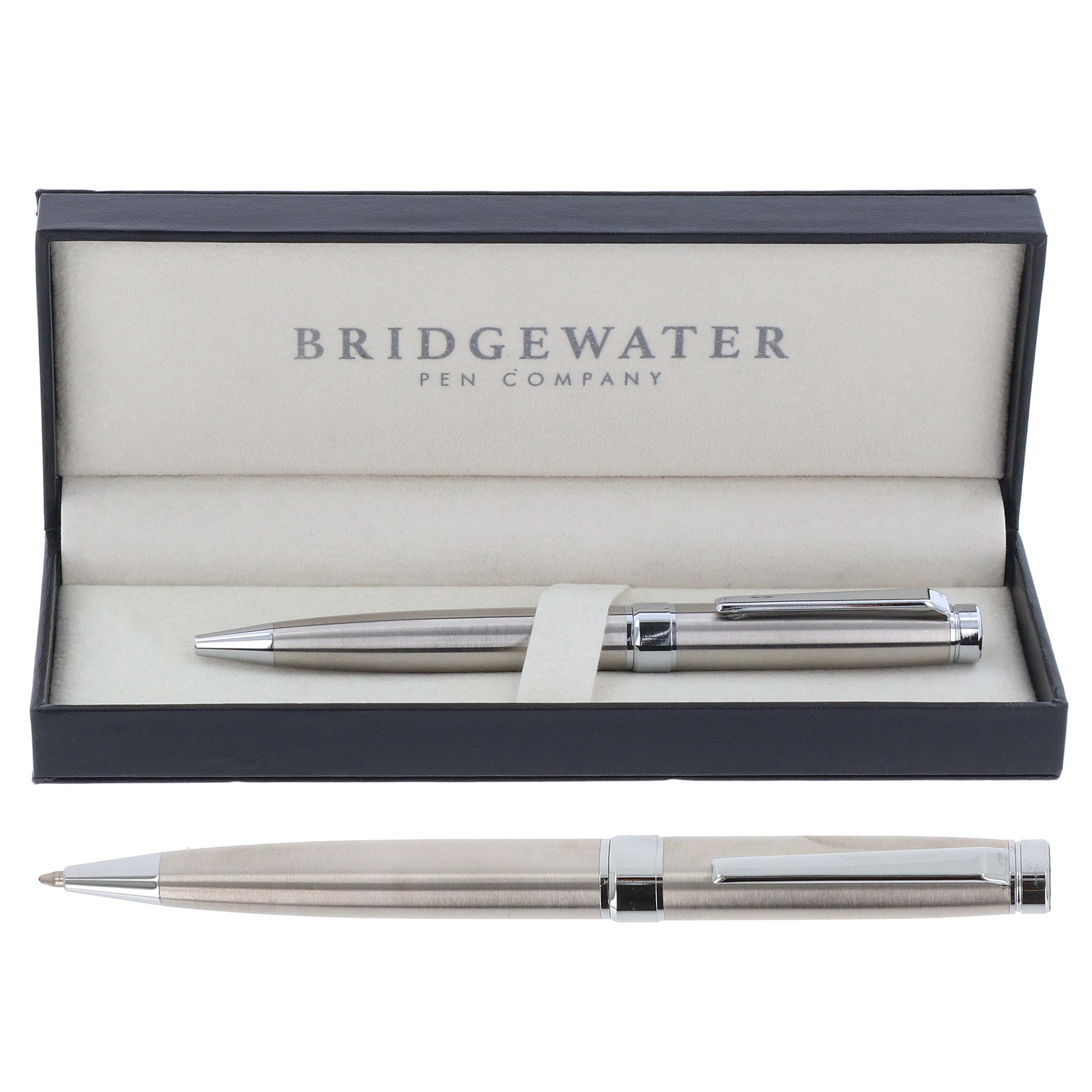 Bridgewater Galway Brushed Chrome & Chrome Trim Pen