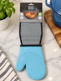 Taylor’s Eye Witness Steamproof Silicone Double Oven Gloves Aqua