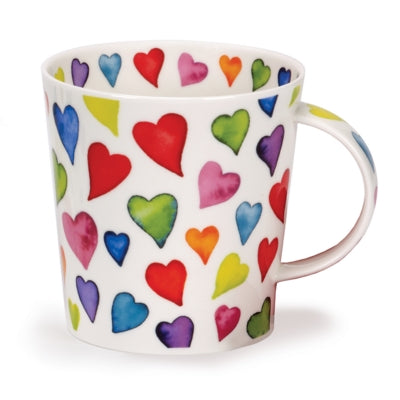 Dunoon Lomond Warm Hearts Mug