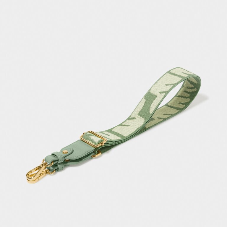 Katie Loxton Canvas Strap Seafoam Green/Ivory Abstract
