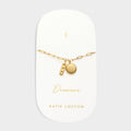 Katie Loxton Carded Charm Bracelet Dreamer Gold Plated Bracelet