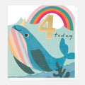 Caroline Gardner 4 Today Narwhal Greeting Card