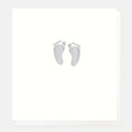 Caroline Gardner Baby Feet Greeting Card