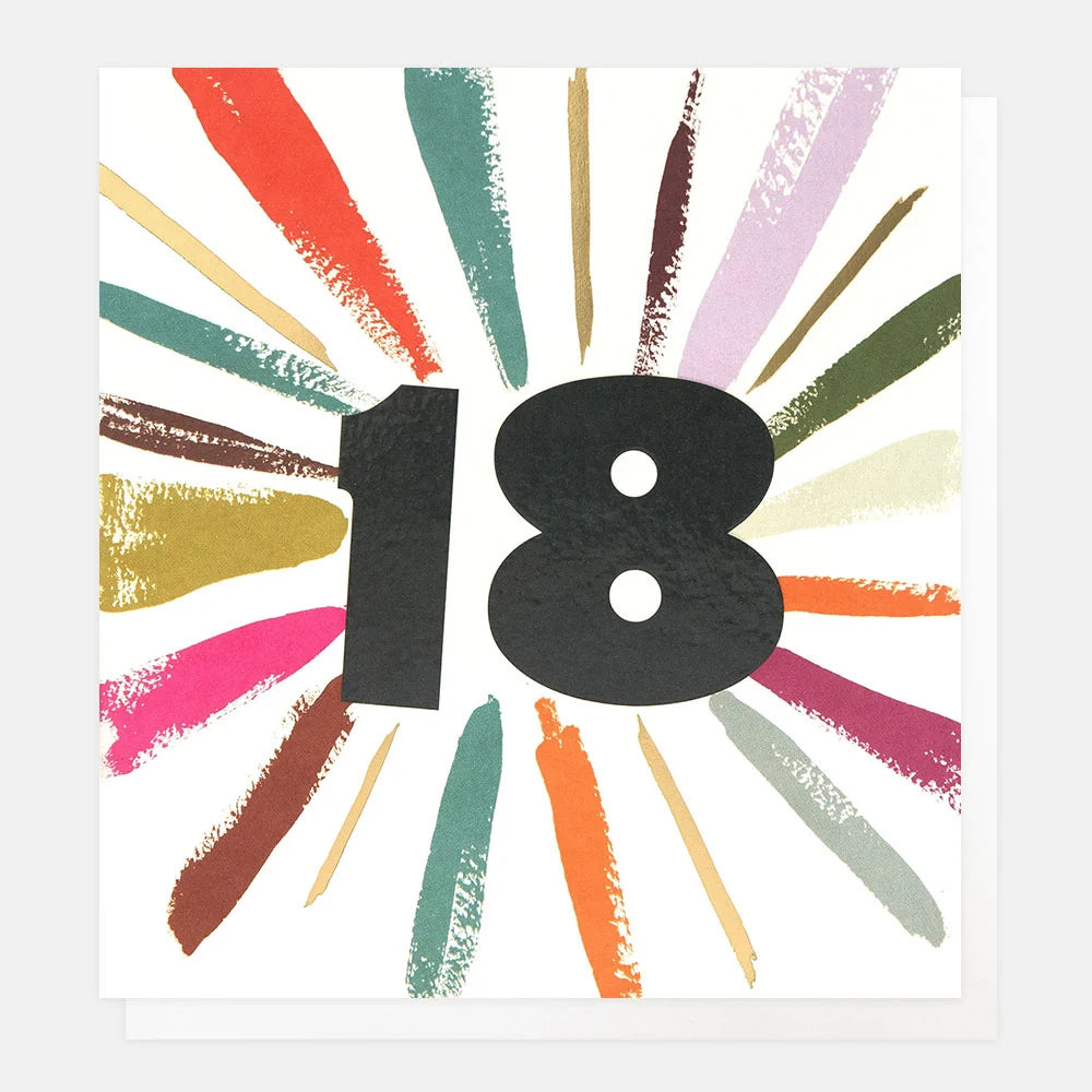 Caroline Gardner 18 Colour Burst Greeting Card