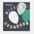 Caroline Gardner Happy Birthday Grandson Balloons Greeting Card