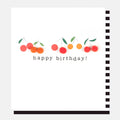 Caroline Gardner Happy Birthday With Cherries