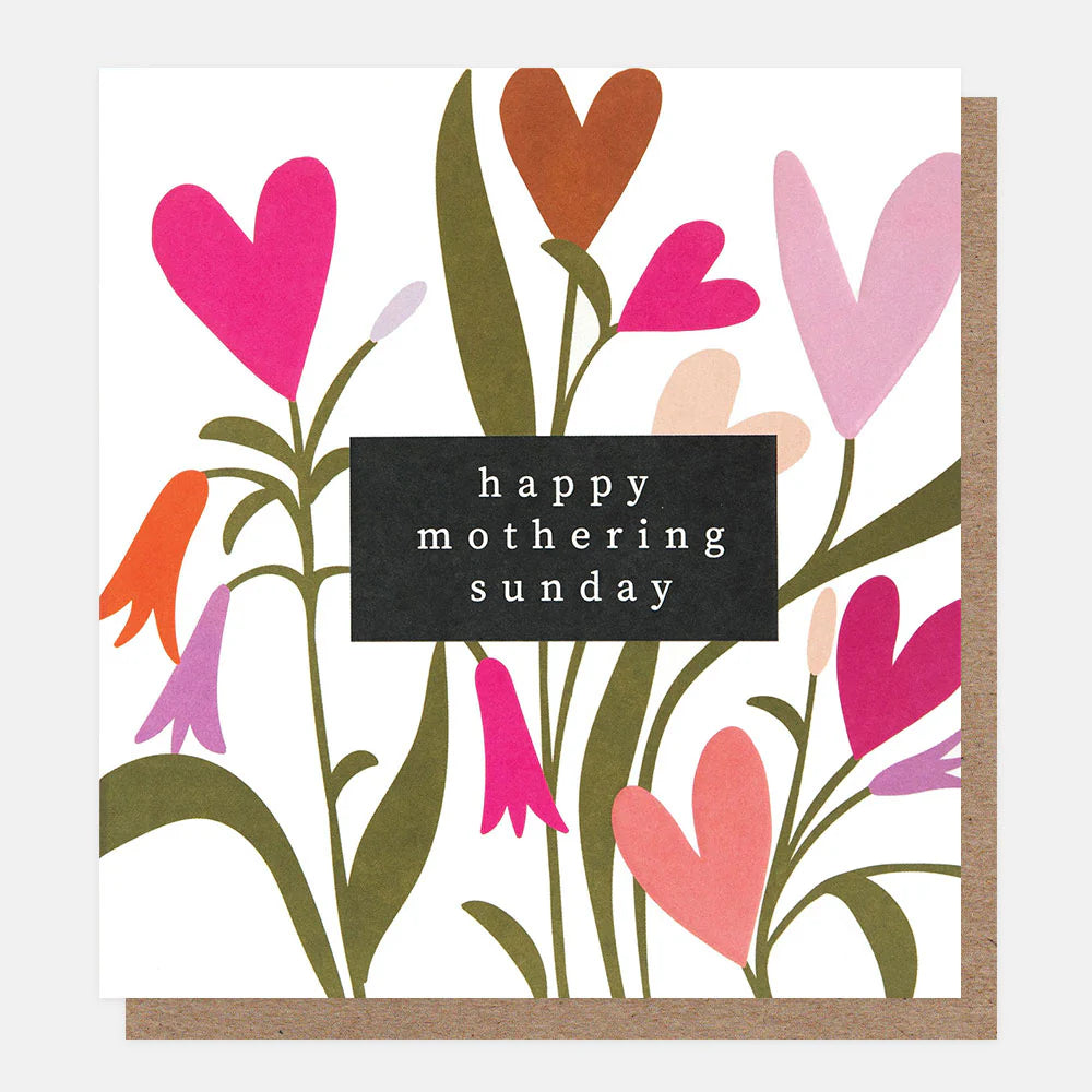 Caroline Gardner Happy Mother's Day Heart Flowers With Box Greeting Card