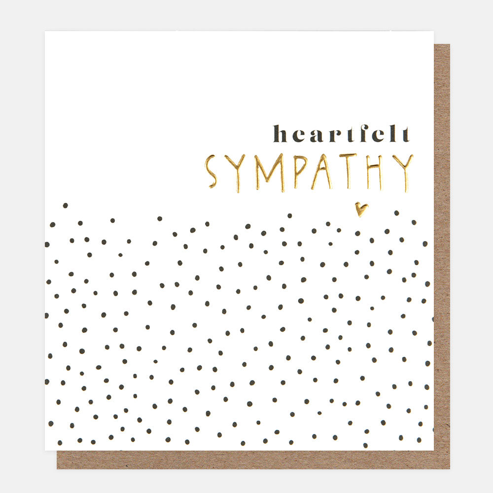 Caroline Gardner Heartfelt Sympathy Greeting Card