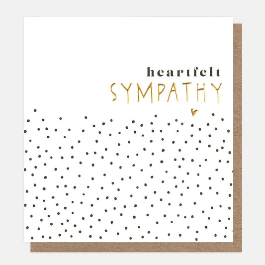 Caroline Gardner Heartfelt Sympathy Greeting Card