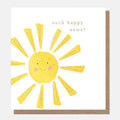 Caroline Gardner Such Happy News! Smiley Sun Painted Greeting Card