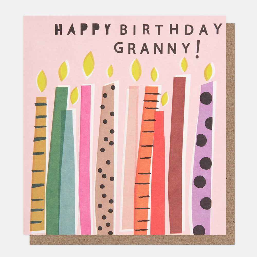 Caroline Gardner To My Lovely Nan Hanging Basket Greeting Card