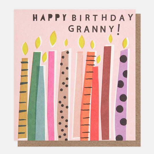Caroline Gardner To My Lovely Nan Hanging Basket Greeting Card