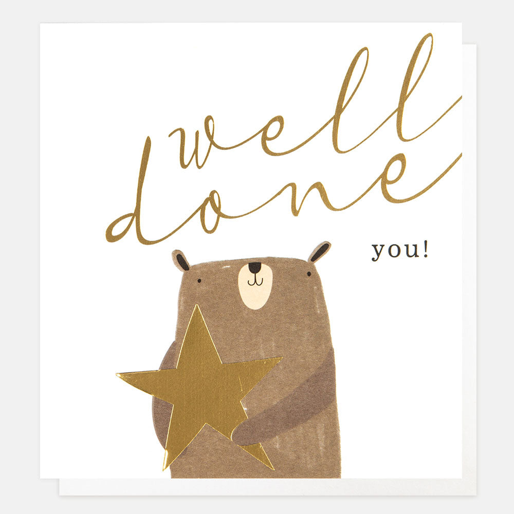 Caroline Gardner Well Done Greeting Card