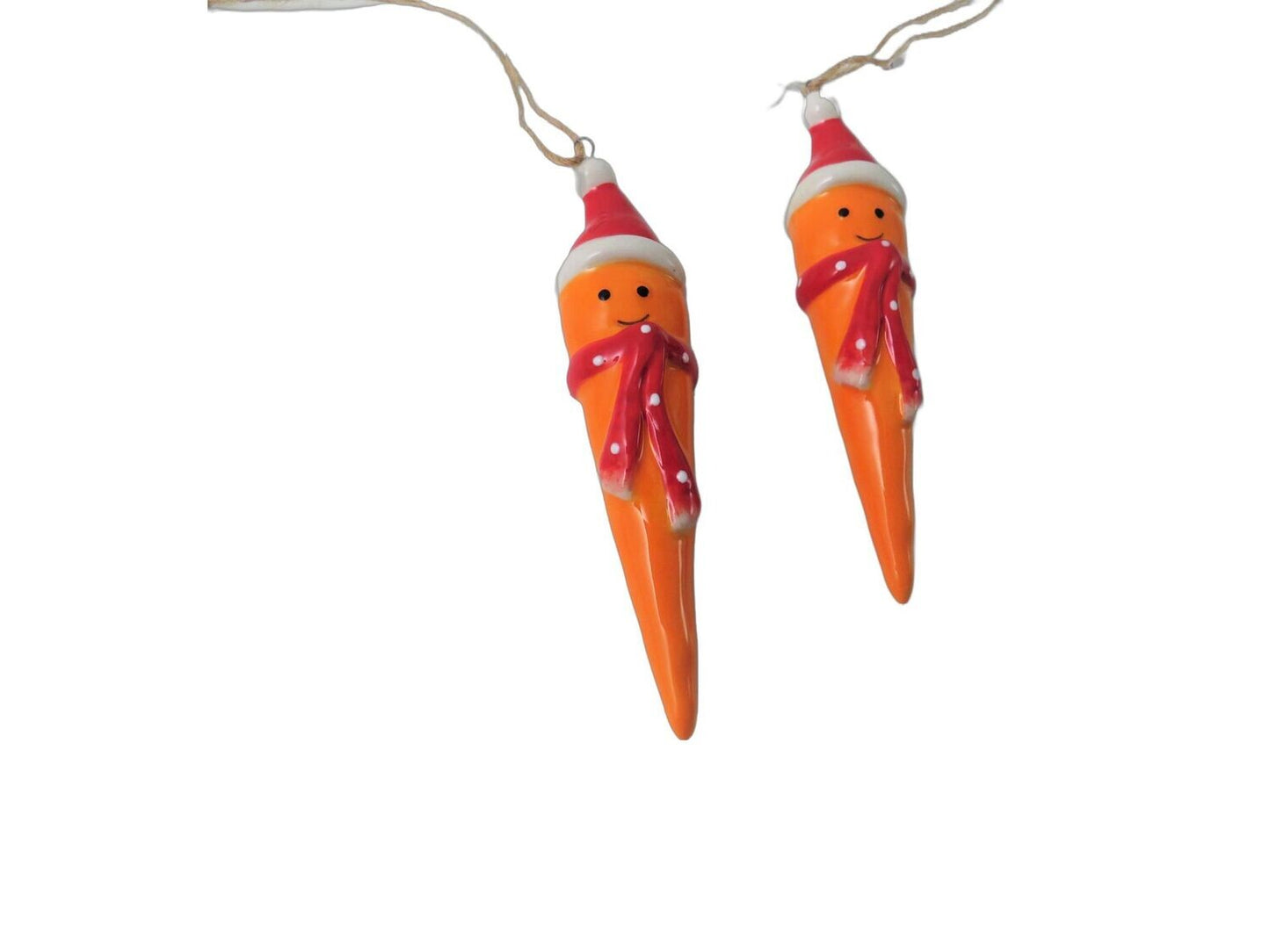 Carrot Christmas Tree Decoration