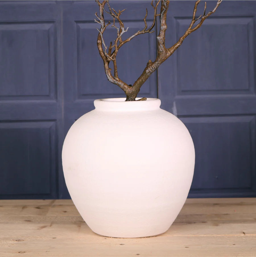 Ceramic Vase 9 White