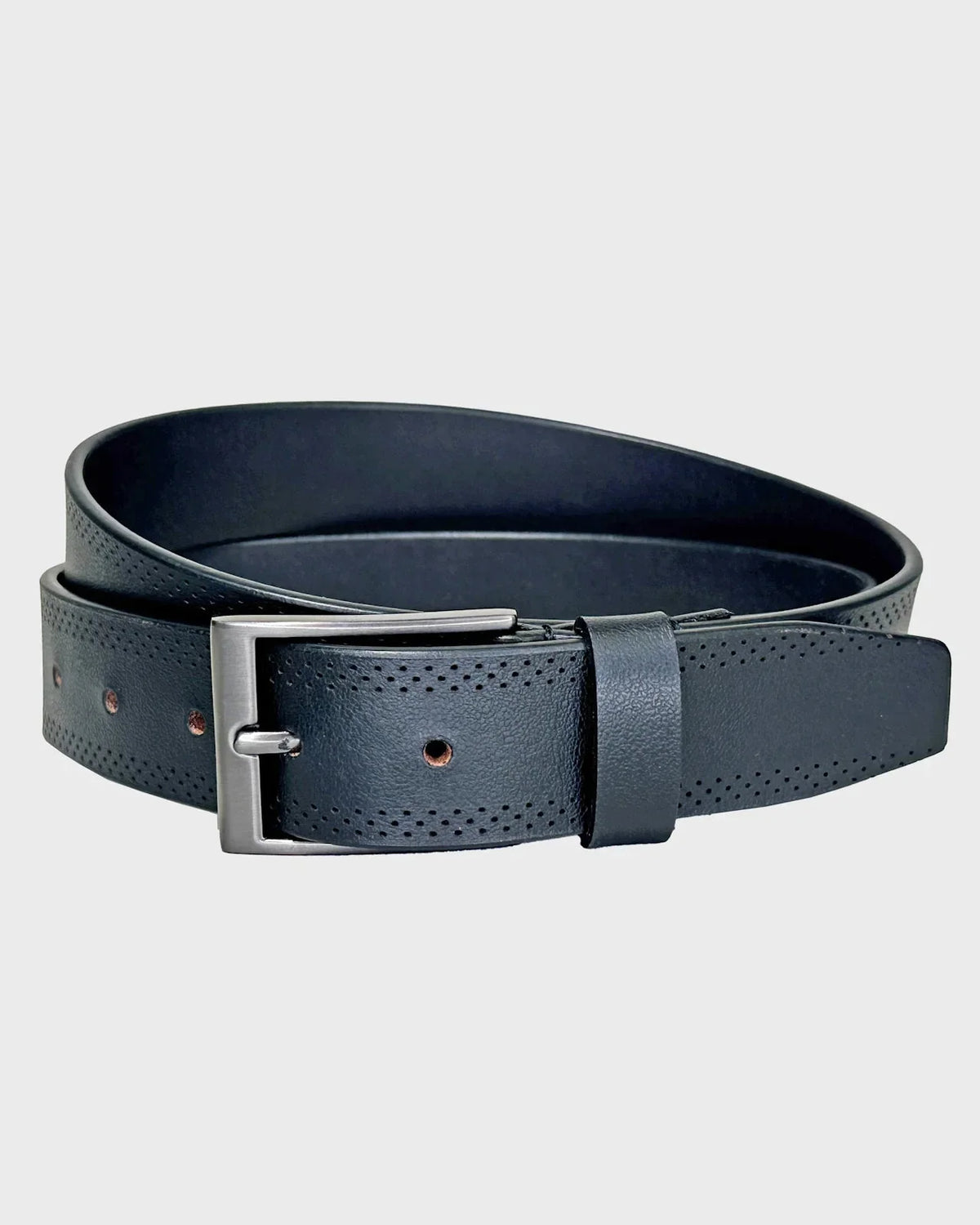 Sophos Chadwell Block Edge Mens Belt Black Medium