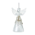 Christmas Hanging Glass Angel Letter L