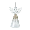 Christmas Hanging Glass Angel Letter M