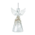 Christmas Hanging Glass Angel Letter T