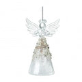Christmas Hanging Glass Angel Letter X